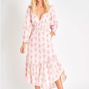 LoveShackFancy Firefly Dress in French Lilac